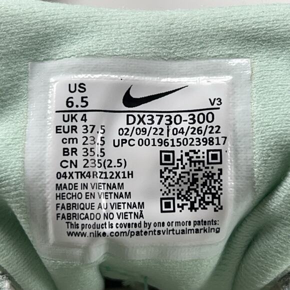 Nike Air Force 1 PLT.AF.ORM Sneakers Women’s Size 6.5 Green Black With Box EUC! - Picture 15 of 15